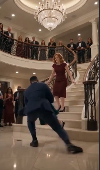 She Pushed My Injured Daughter Down the Stairs—Then My Daughter Pointed to the Camera